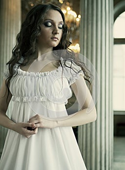 Young victorian lady