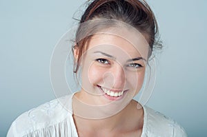 Young woman with a beautiful smile