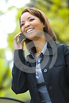 Young woman on cellphone