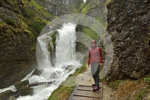 Wasserlochklamm Palfau, Steiermark, Austria photo