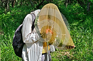 Young woman entomologist 13