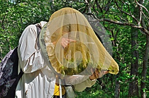 Young woman entomologist 16 photo