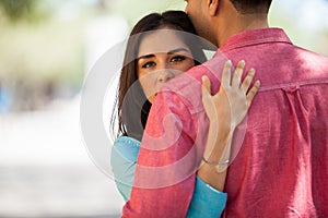 Young woman and her husband