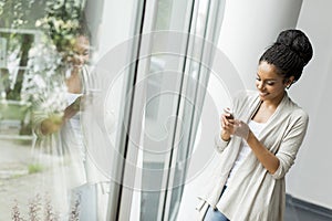 Young woman in the office