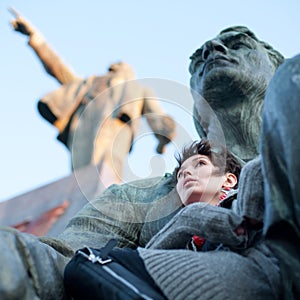 Young woman outdoors