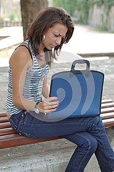 Young woman outdoors