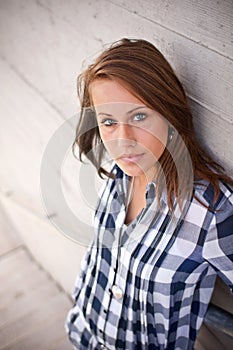 Young woman portrait