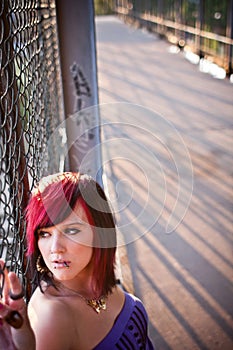 Young woman portrait