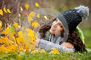 Young woman portrait outdoor