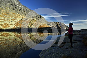 Spisske pleso, Mala Studena dolina, Vysoke Tatry, Slovakia