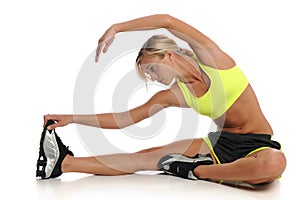 Young Woman working out