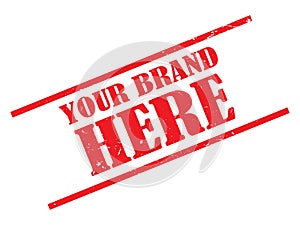 Your brand here stamp