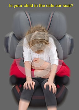 Is your child in the safe car seat?