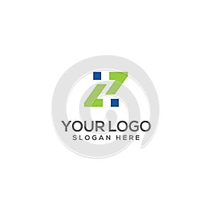 Your company logo letter Z and slogan here