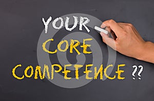 Your core competence question photo