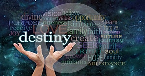 Your Destiny is in Your Hands