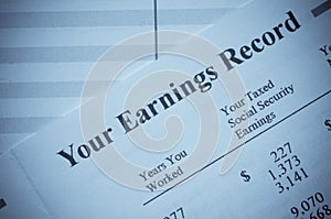 Your Earnings Record photo