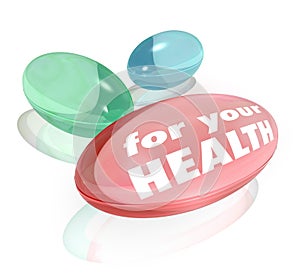 For Your Health Dietary Supplements Vitamins Capsules Pills