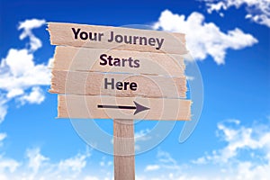 Your journey start here