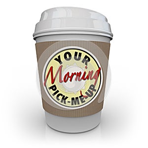 Your Morning Pick-Me-Up Cup of Coffee