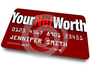 Your Net Worth Credit Card Debt Rating Value