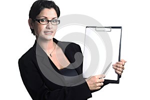 Your secretary - isolated