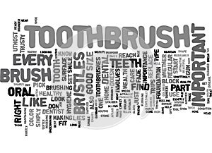 Your Trusty Toothy Friend Text Background Word Cloud Concept photo