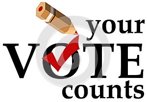 Your vote counts