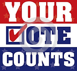 Your Vote Counts Banner