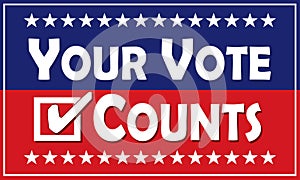 Your Vote Counts Banner