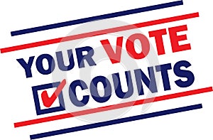 Your Vote Counts Graphic