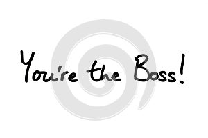 Youre the Boss