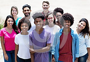 Youth of America - Latin and hispanic and african american and caucasian young adults photo