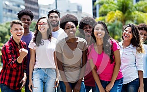 Youth of Brazil - Latin and hispanic and african american and caucasian young adults photo