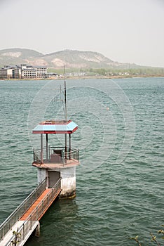 The Youth Olympic Sailing Base and Hydrological observation point