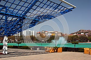 Youth Park Genclik Parki in spring - Ankara, Turkey photo