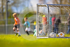 Youth soccer training