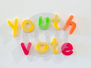 Youth vote concept