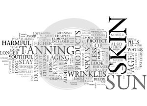 Youthful And Vibrant Skin Word Cloud