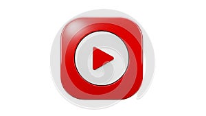 Youtube play button icon