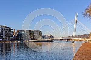 Ypsilon Bridge Drammen Norway