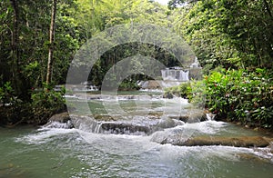 YS Waterfalls in Jamaica, Caribbean, Middle America