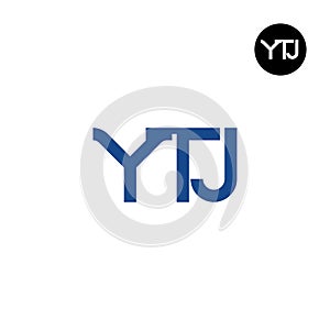 YTJ Logo Letter Monogram Design