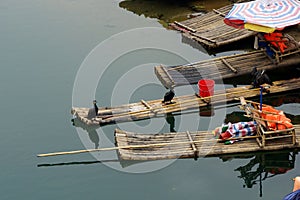 Yu Long river landscape in Yangshuo, Guilin, Guanxi province, China