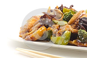 Yu-Shiang Chicken with Garlic Sauce