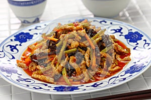 Yu xiang rou si, sichuan shredded pork