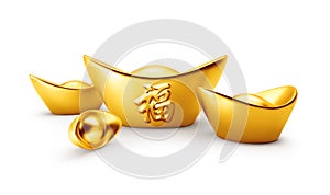 Yuan Bao - Chinese gold sycee