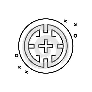 Yuan, china icon. Simple line, outline vector Chinese new year icons for ui and ux, website or mobile application