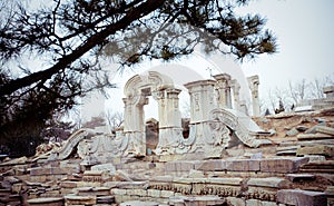 Yuanmingyuan, Old Summer Palace in Beijing photo