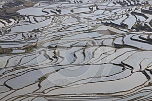 YuanYang rice terraces in Yunnan, China, one of the latest UNESCO World Heritage Sites